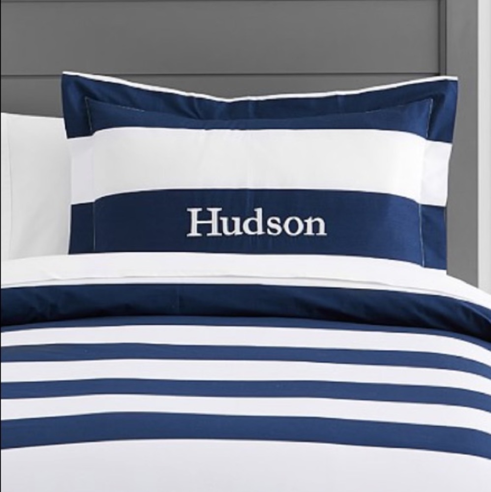 Pottery Barn Kids | Rugby Stripe Duvet Set